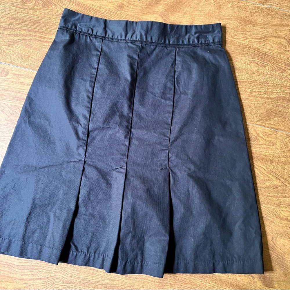 DOCKERS Woman Vintage Black pleaded Skirts size 4